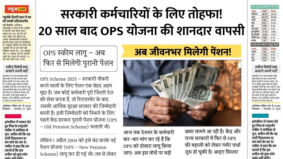 OPS Scheme 2025