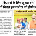 PM Kisan 20th Installment